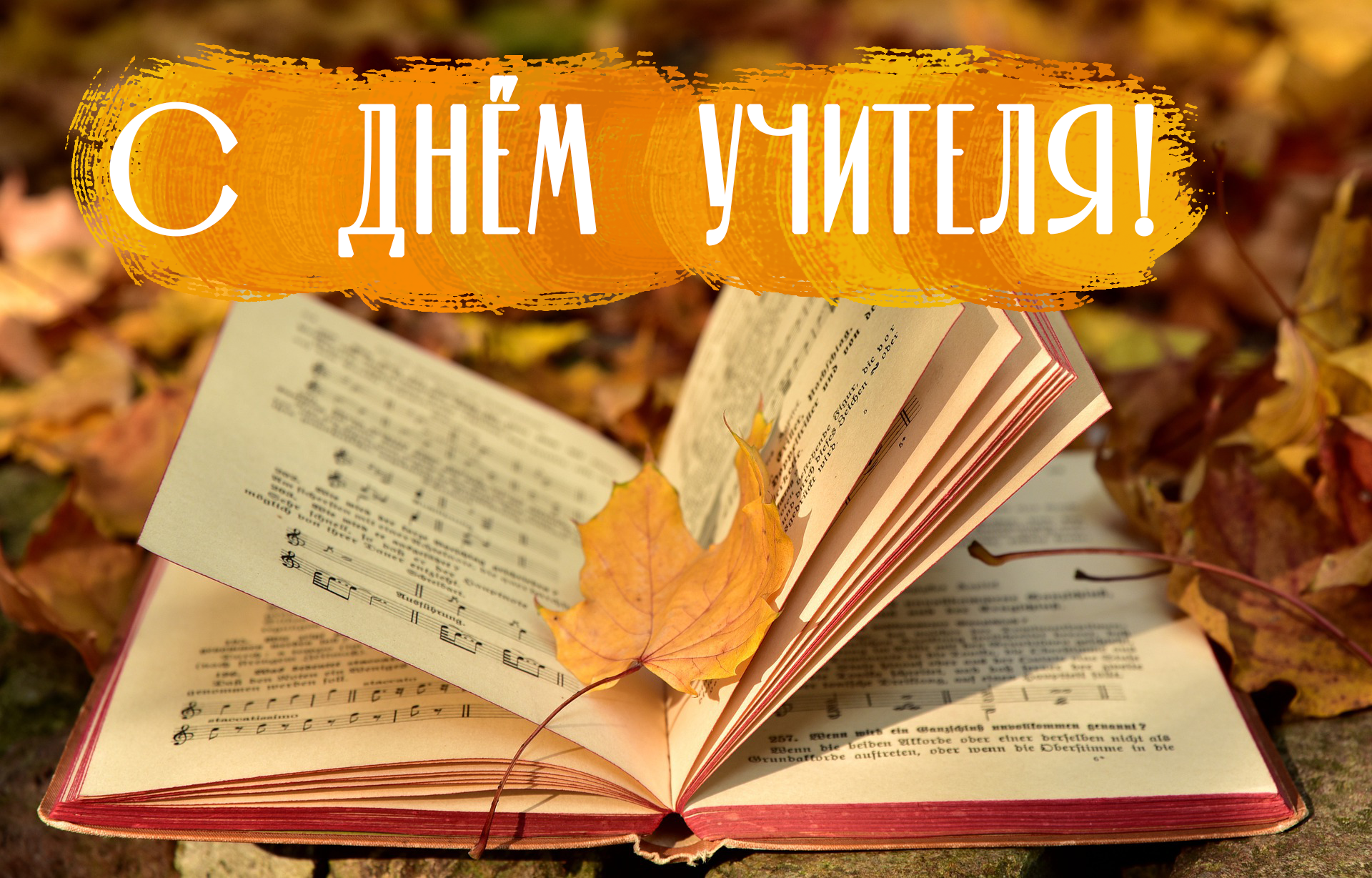 С днем учителя